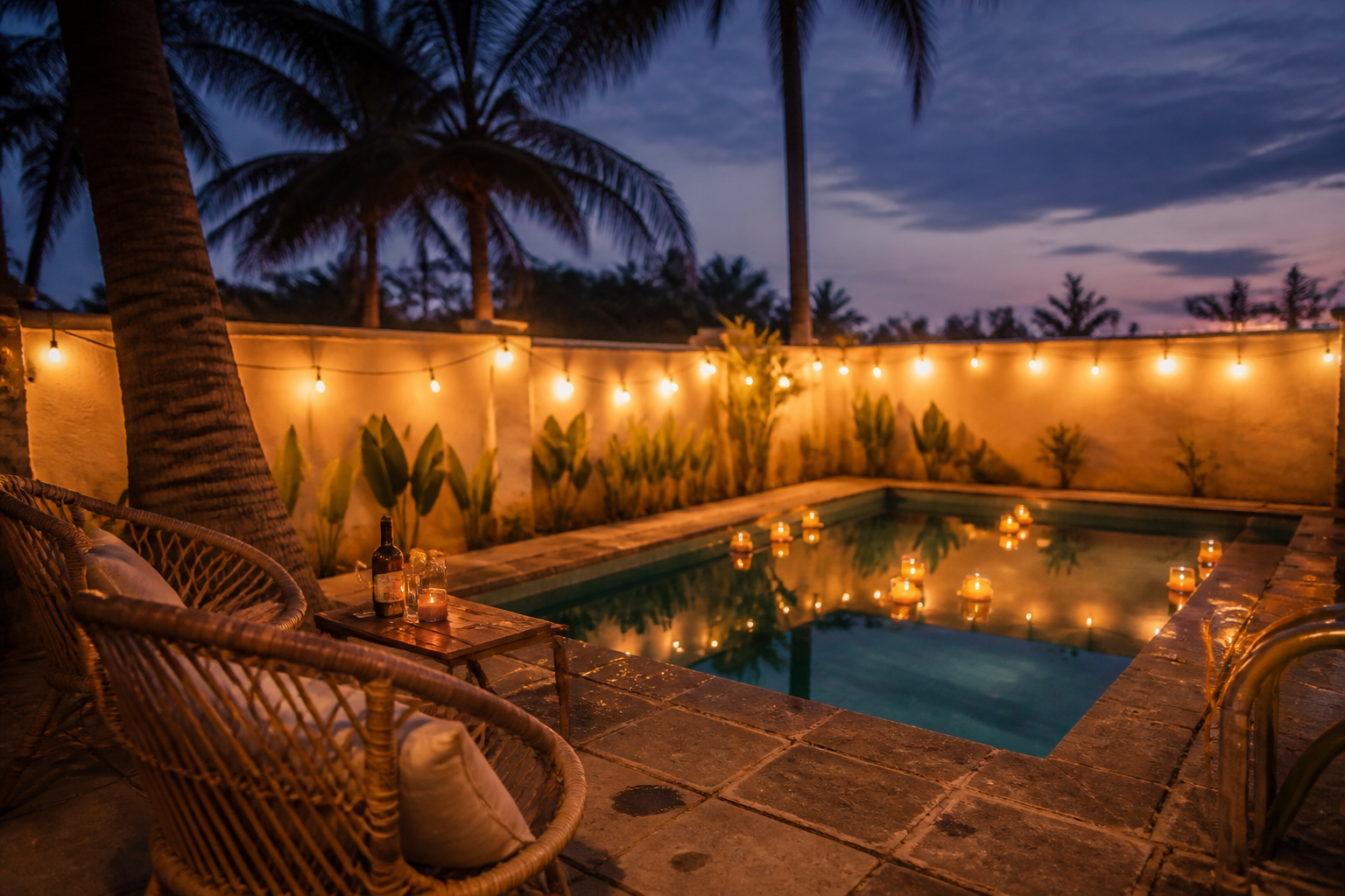 Poolside setup currently hosted on Spixy