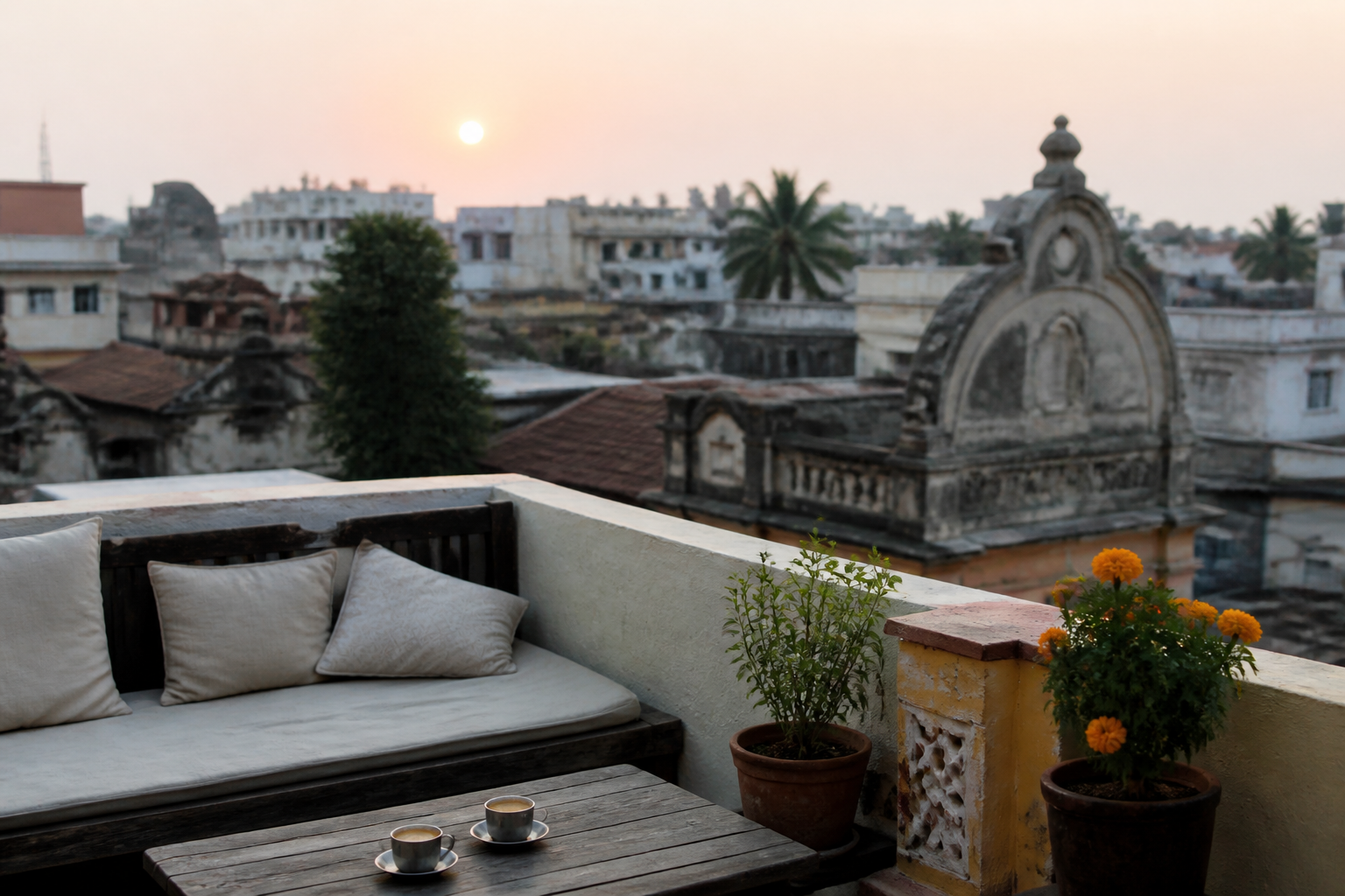 Rooftop date setup currently hosted on Spixy